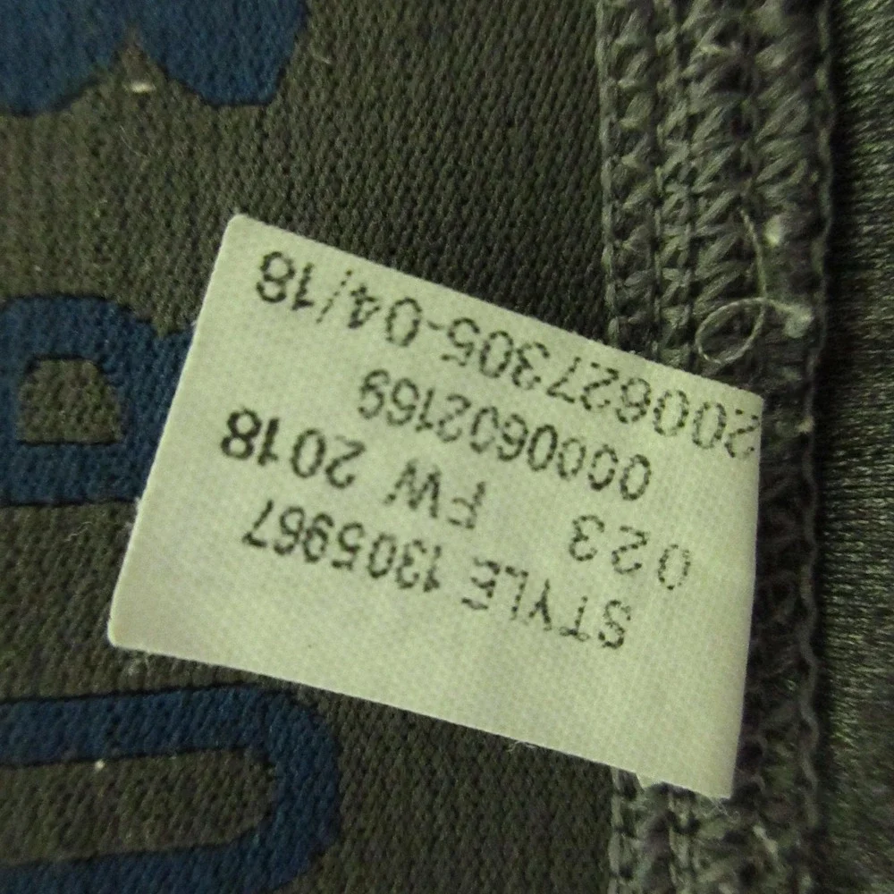 Under Armour Leggings Womens Medium Gray Colorblock Compression HeatGear